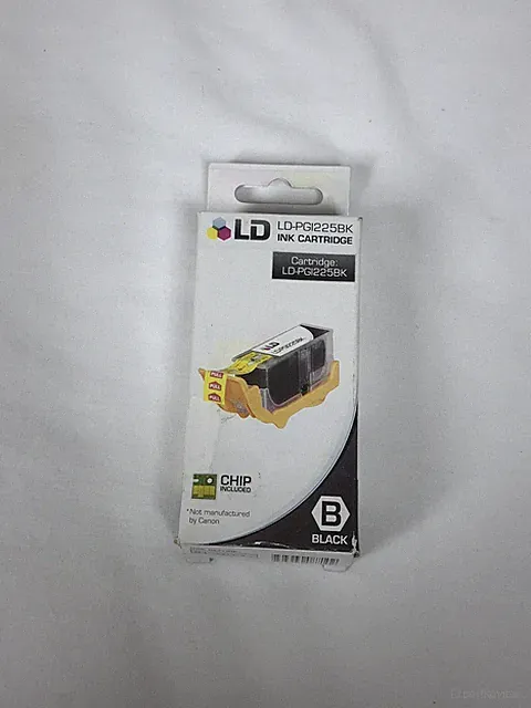 LD-PG1225BK Black Ink Cartridge Expired 1/19