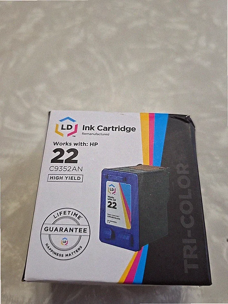 LD Products 22 Tri- Color Ink Cartridge C9352AN