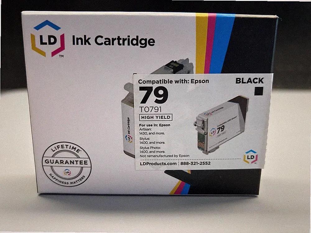 LD Reman Replacement Ink Cartridge for Epson T079320 (T0793) Magenta HY