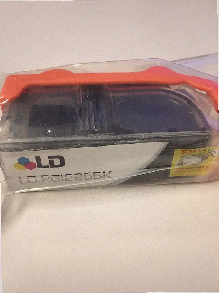 Lot of 1 LD Printer Ink Cartridges LD-PG1225BK Sealed - No Box