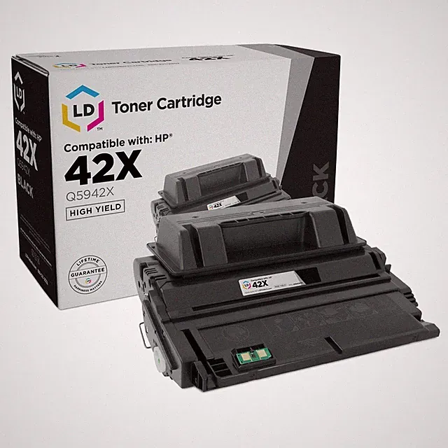 Products Compatible Toner Replacement for HP 42X Q5942X High Yield (Black)