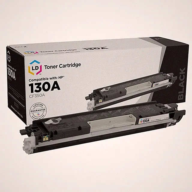 Reman Toner Cartridge Replacement for HP 130A CF350A (Black)